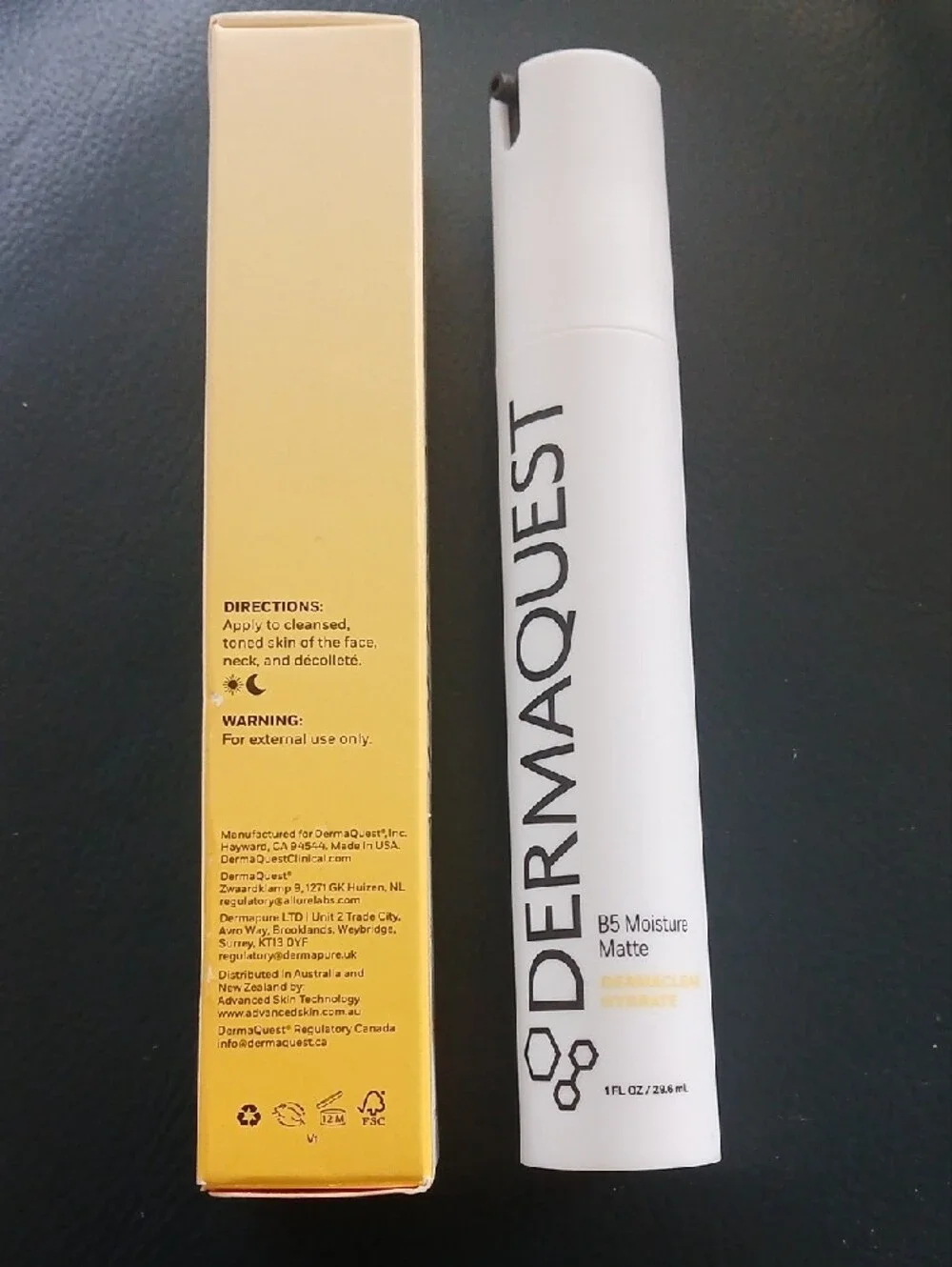 DermaQuest Dermaclear Hydrate - B5 Moisture Matte